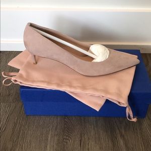 Stuart Weitzman Leigh 45 Nude Pumps